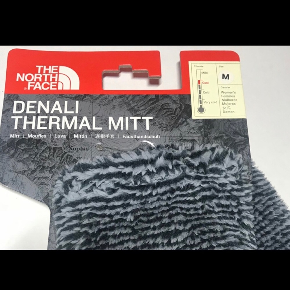 The North Face mittens